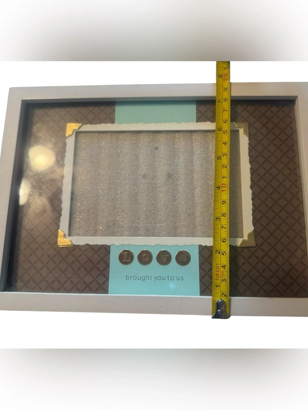 Hallmark Love Brought You to Us Shadow Box Photo Frame